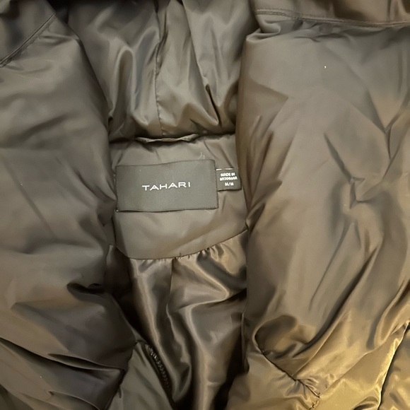 NWT TAHARI ladies coat size small black - Picture 6 of 7